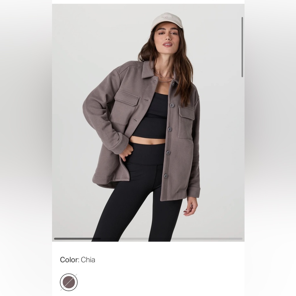 NWT Vuori Restore Shirt Jacket